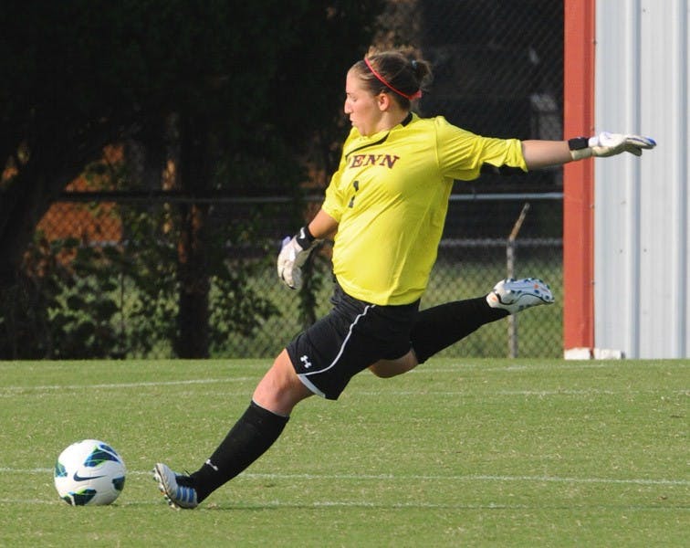Women's soccer fell to Marist 0-2 in a hot game early in the 2012 season. 