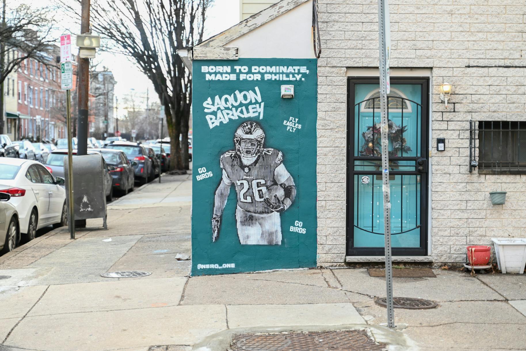 02-09-25 Saquon Barkley Mural (Caiden Tobias) - 2