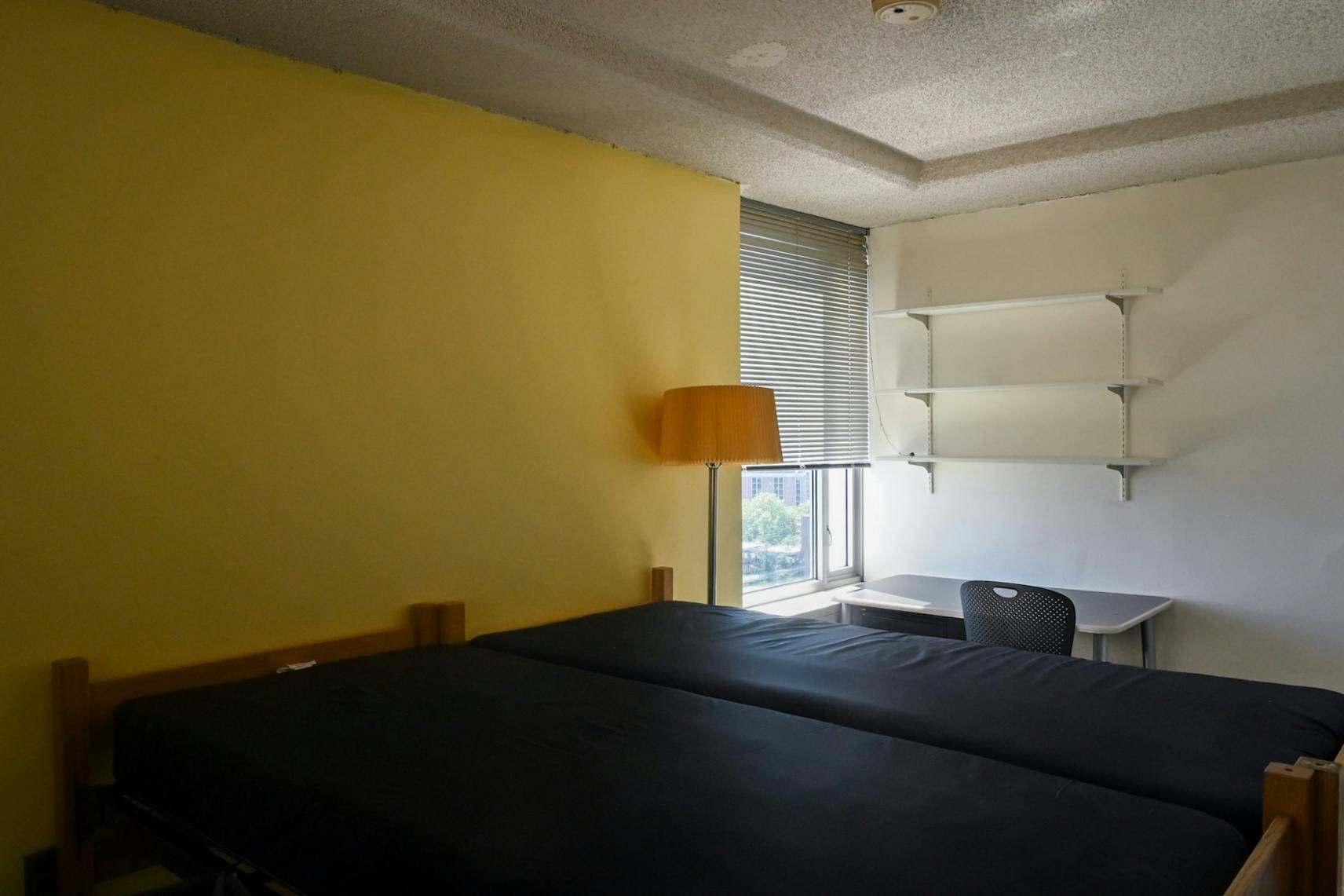Empty Harnwell College House Dorm Room High Rise Housing.JPG