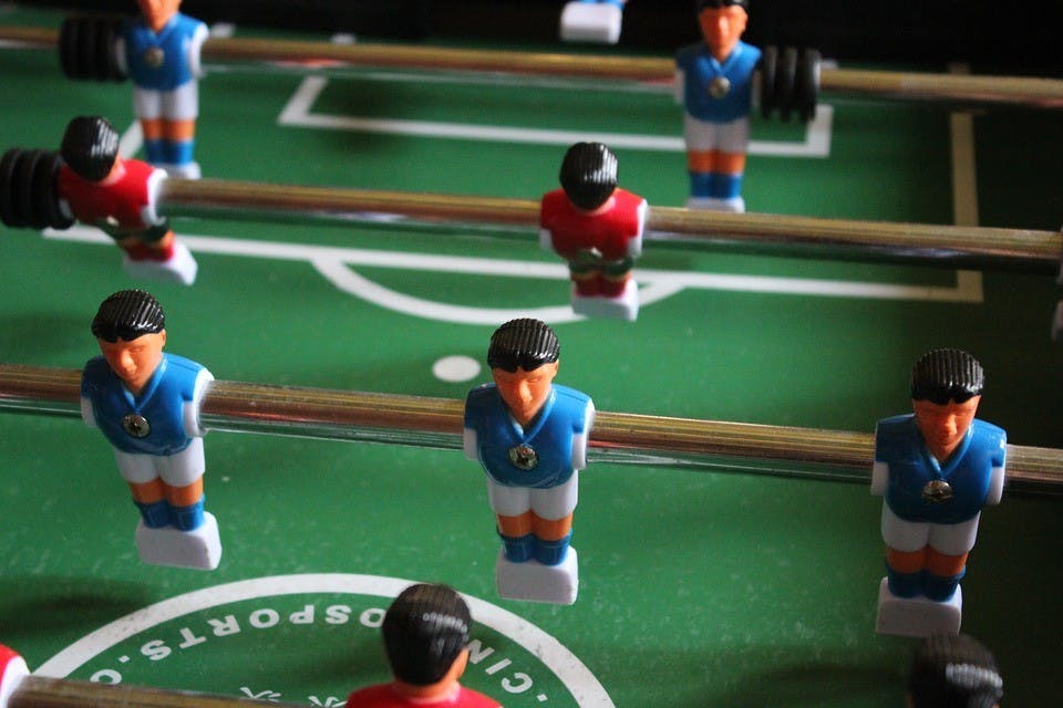Play Foosball Entertainment