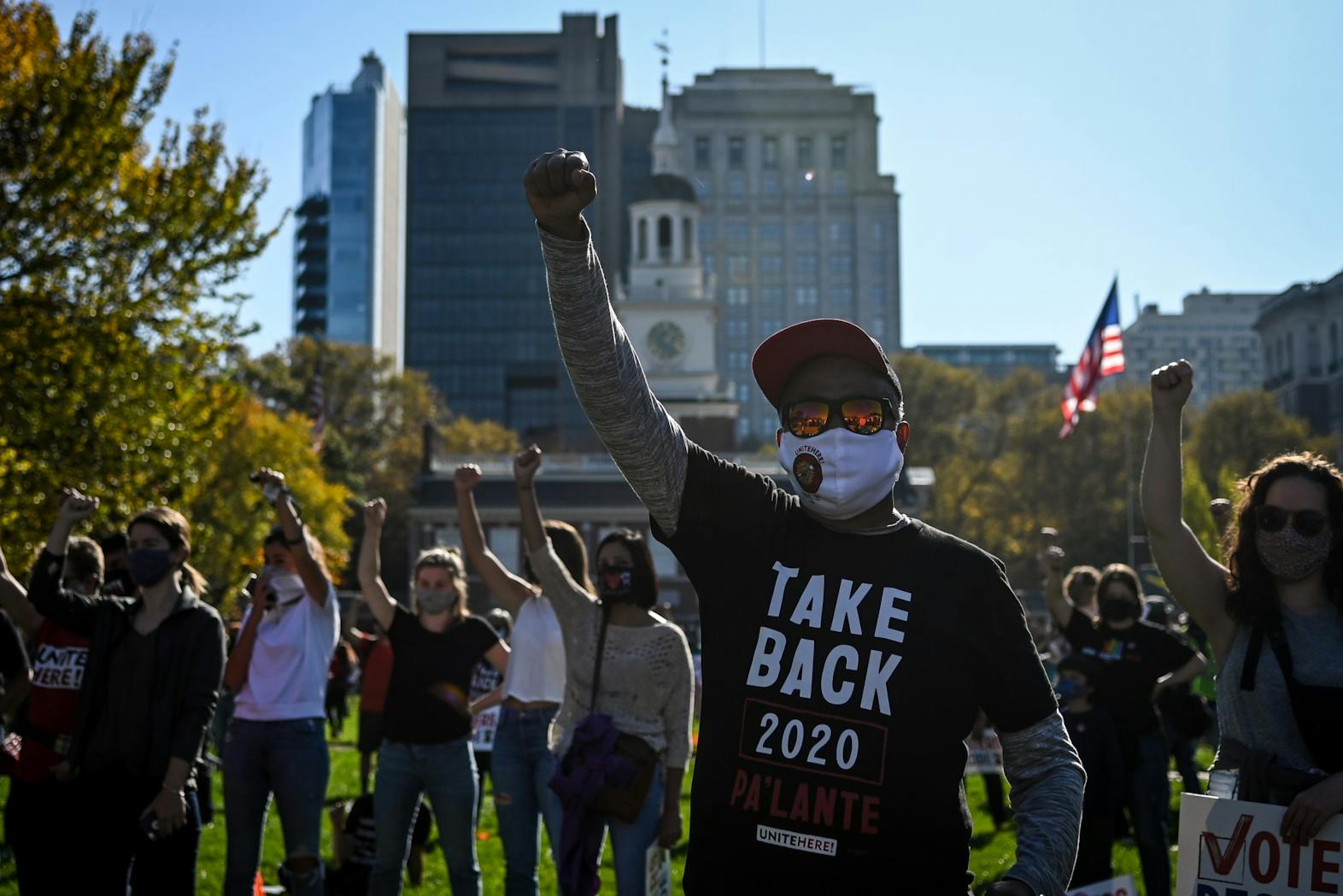 11-07-20 Joe Biden Election Celebration Fists Independence Hall.jpg