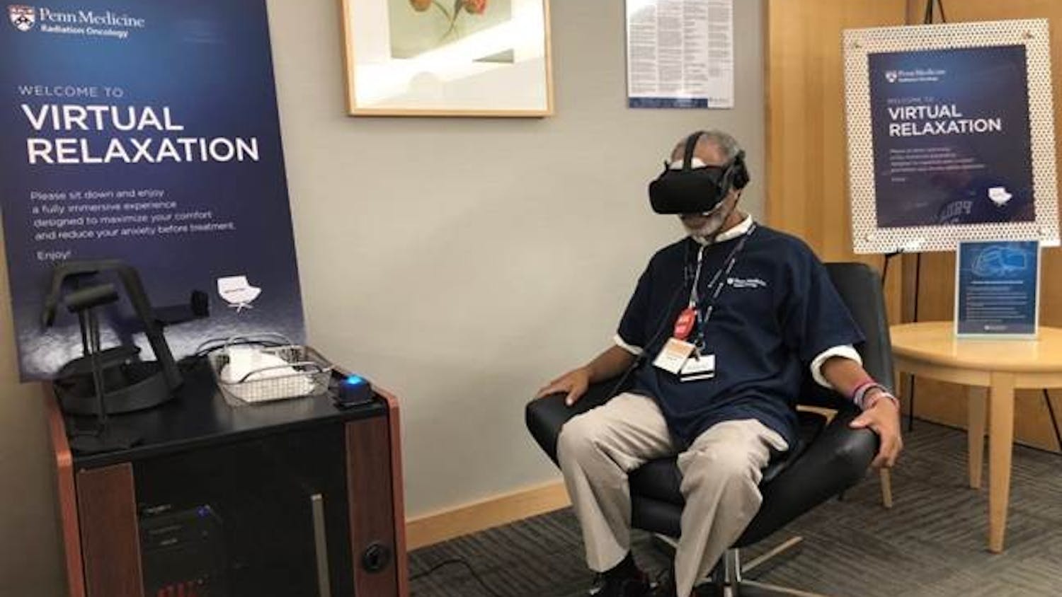 VR mindfulness Penn Radiology