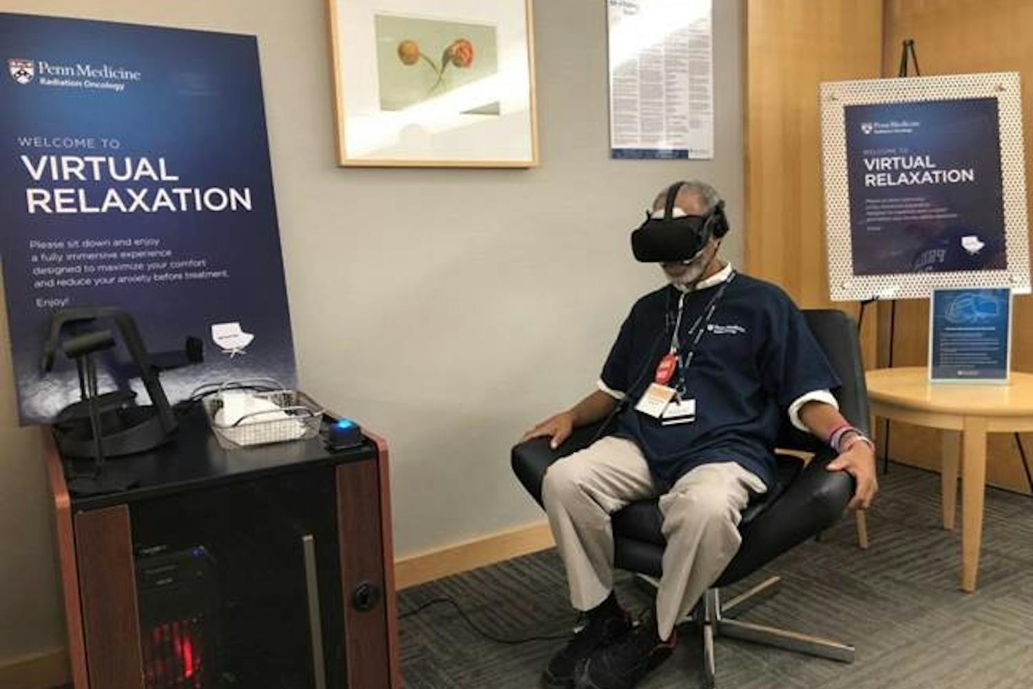 VR mindfulness Penn Radiology