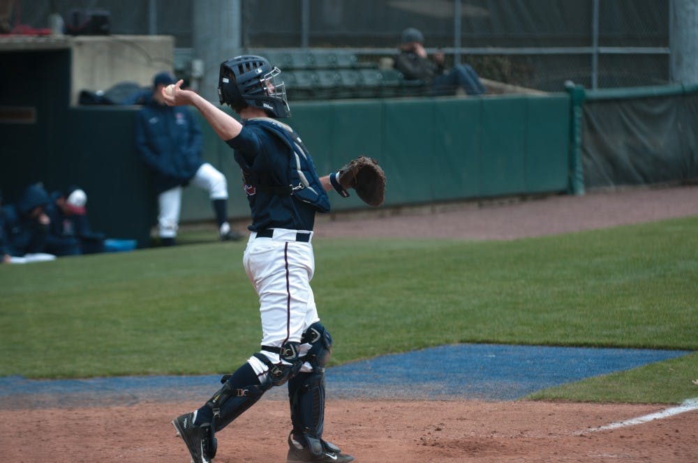 Junior catcher Tim Graul logged six RBI over the weekend, including a three-RBI performance on Sunday, helping lead Penn baseball to a 12-2 win over Lafayette.