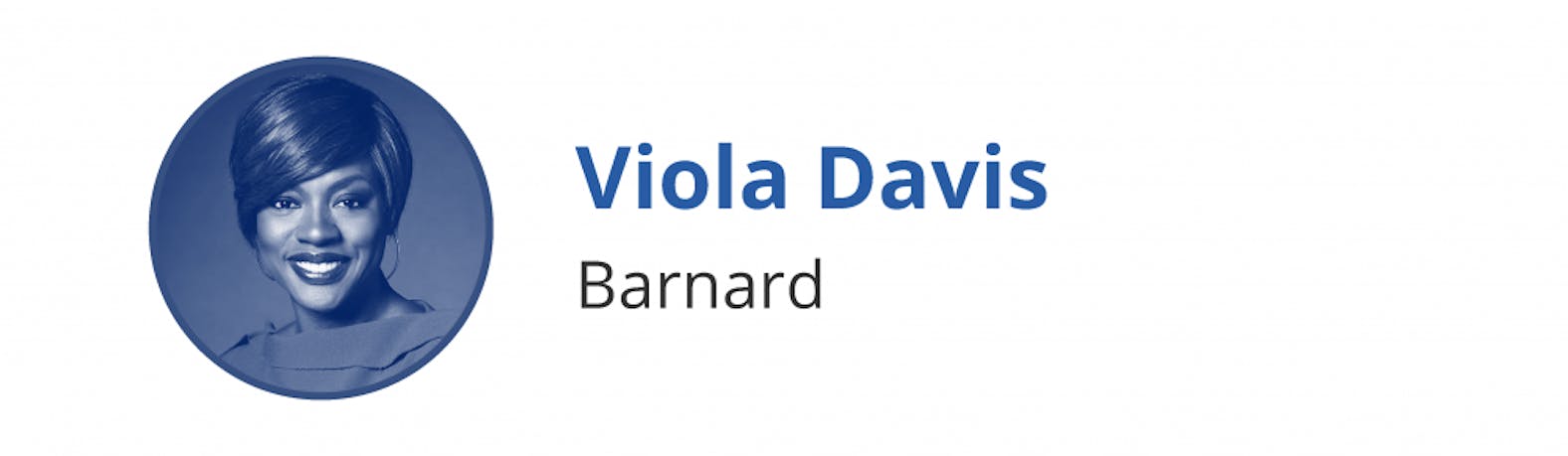 viola davis barnard