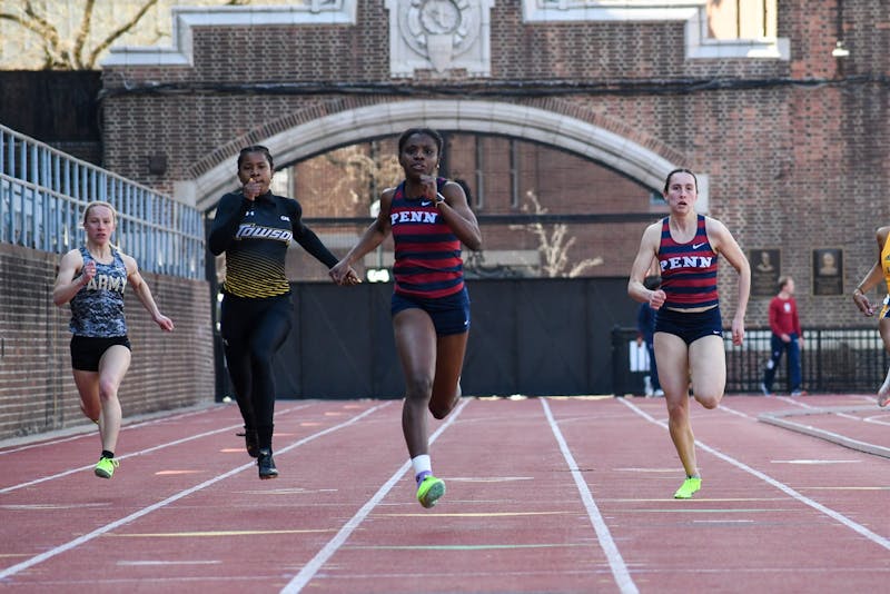 Penn women&#39;s track and field takes first place at Ivy Heptagonal Championships