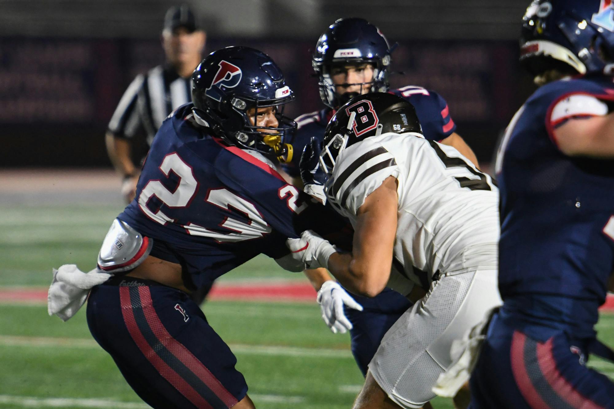 10-27-23 Football vs Brown Malachi Hosley (Erica Michalíková).jpg