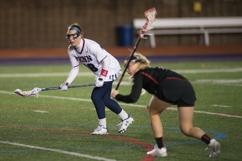 Penn women's lacrosse rolls through break, picks up first Ivy win The