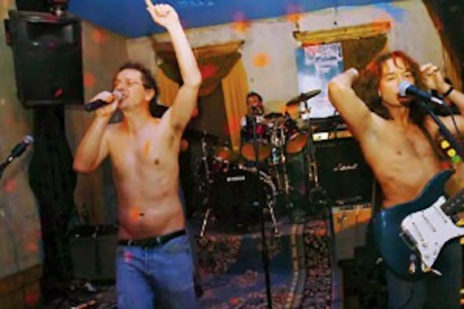 Rock guided by an invisible hand