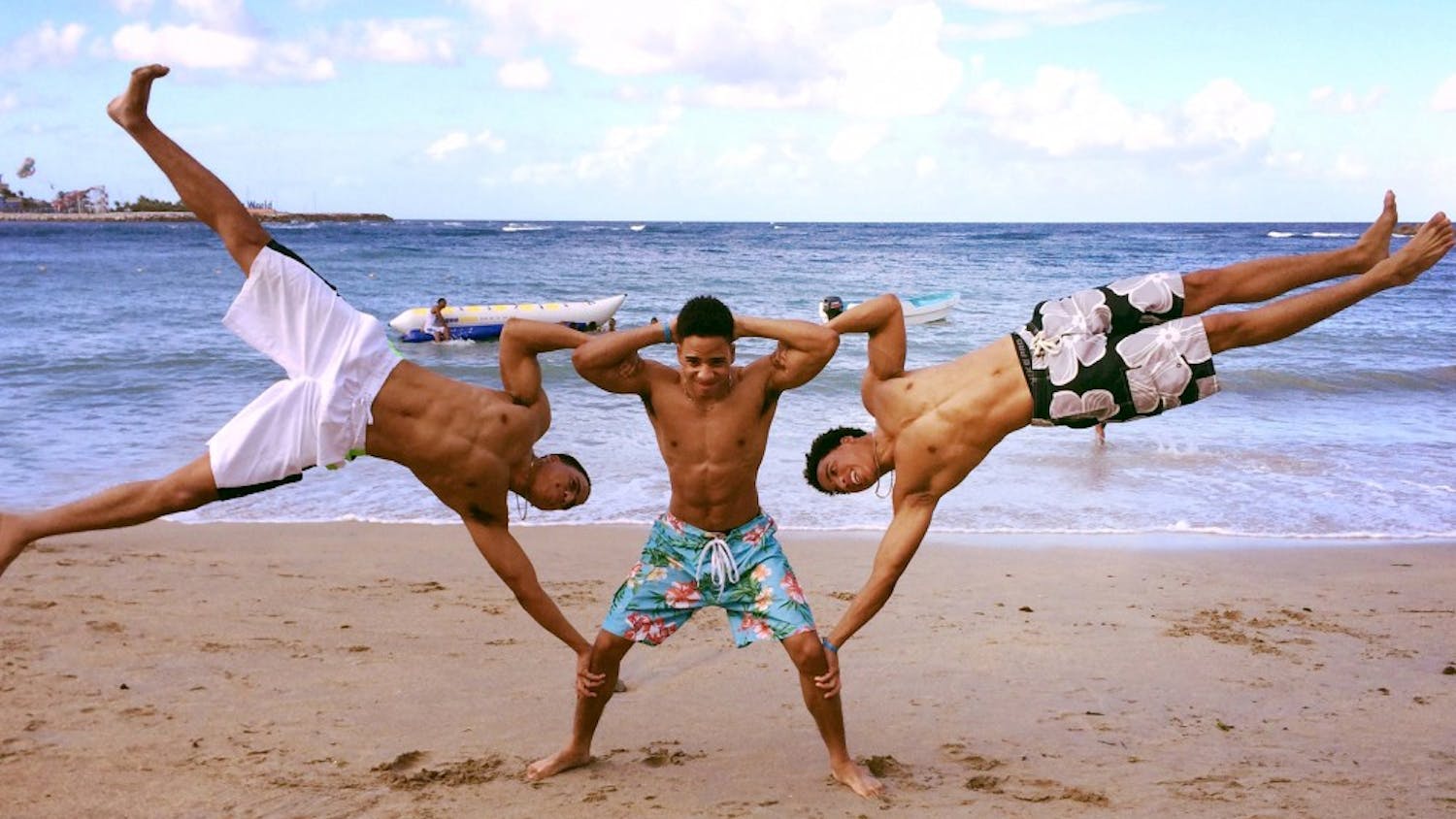 College sophomores Ahmad, Khalil and Malik Jones started 3hree Triplets Fitness after creating fitness-related YouTube videos since their senior year of high school.
