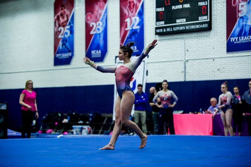 Penn gymnastics seniors look forward to final home meet: the ECAC ...