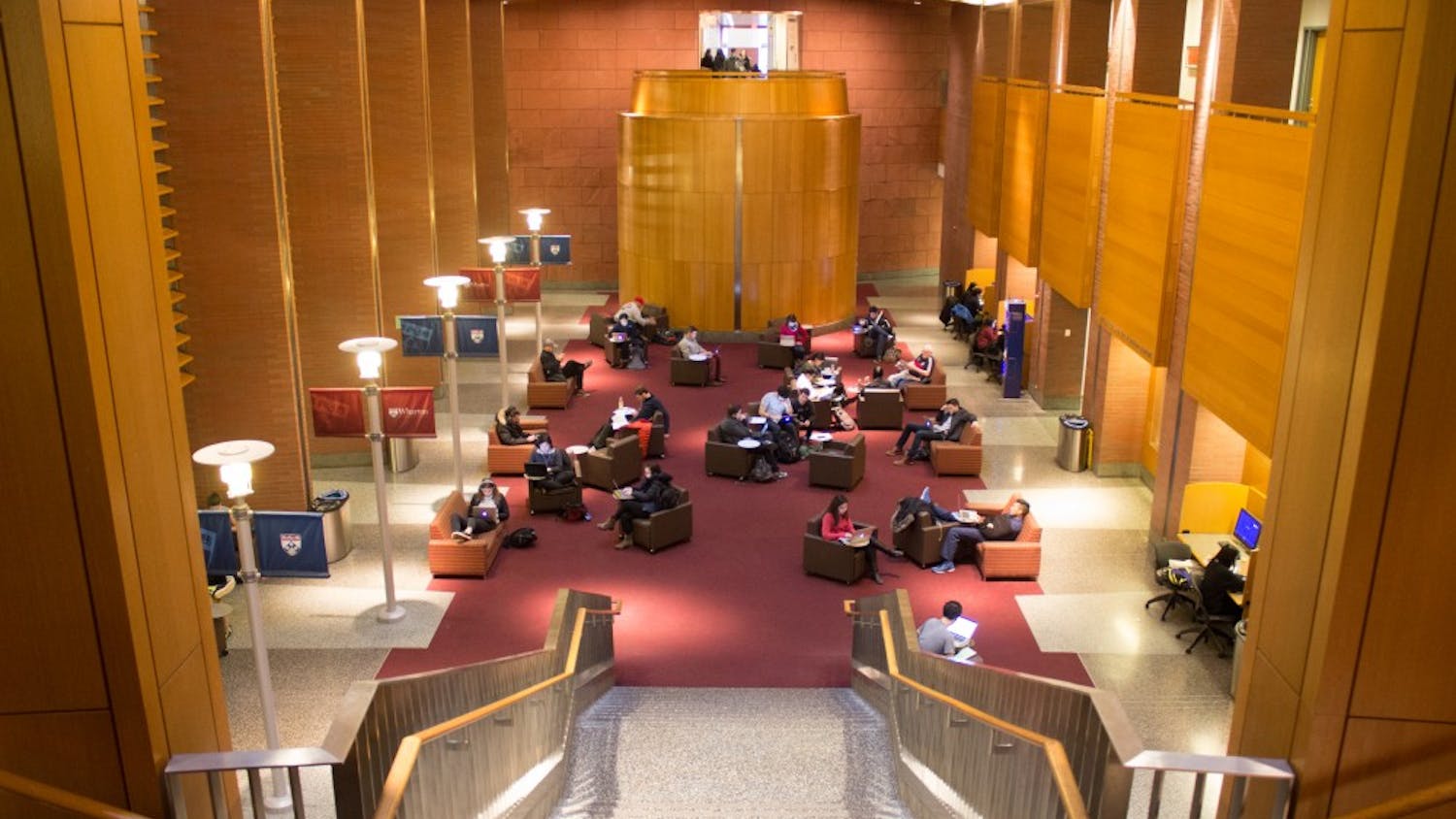 A student concerned with a peers' actions in Huntsman Hall alerted the Division of Public Safety on Tuesday night. 