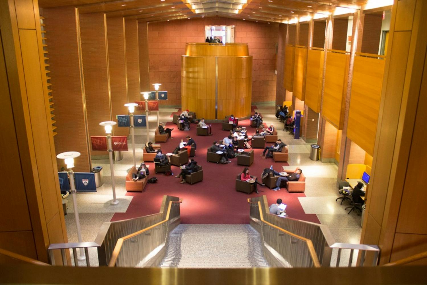 A student concerned with a peers' actions in Huntsman Hall alerted the Division of Public Safety on Tuesday night. 