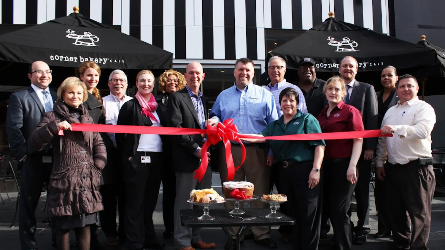 Corner Bakery Grand Opening