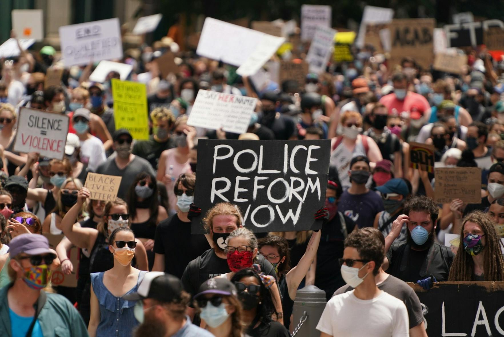 Police Reform Now Philadelphia George Floyd Protest Eighth Day.jpg