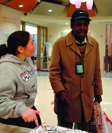 Serving the community by serving food