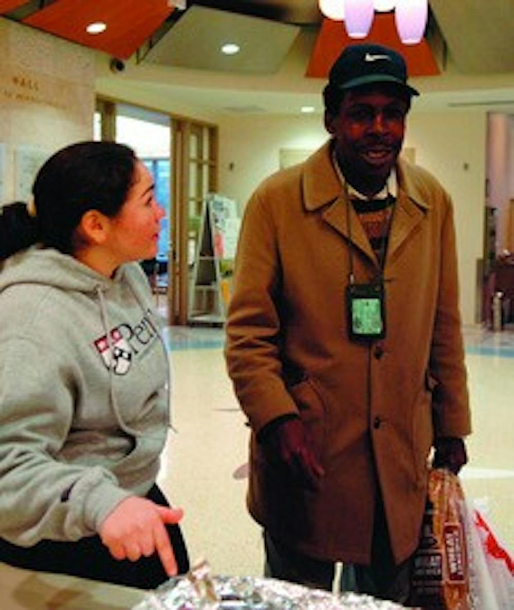 Serving the community by serving food