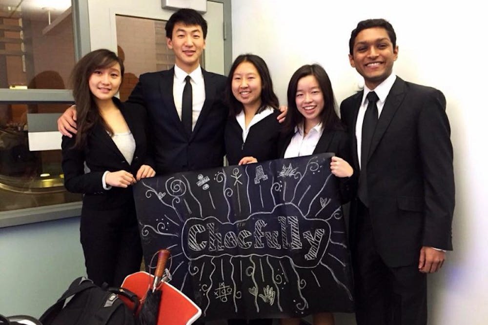 Last year, Chocfully, a team of Penn freshmen, qualified for the Boston regionals of the Hult Prize. The Hult Prize Foundation allows university students all over the world to develop solutions for a particular international challenge. The challenge this year is Urban Crowded Spaces. | DP File Photo