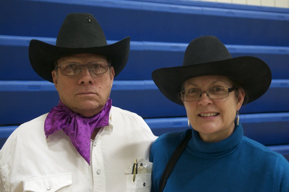 John and Joanne Metz from Crescent, Iowa:John: “[Mr. Trump] exceeded my expectations. . . I think he’s honest, I think he’s sincere, straightforward. I like the fact that he’s not taking money from a PAC. I like the fact he’s doing his own thing. The only thing I would wish is someday he’d engage his brain a little quicker than he engages his mouth. But other than that, I think he’s forthright. . . I think he’ll do well.”Joanne: “I think we’re gonna have record turnouts. . . I think we’re gonna have more people come out than anyone had even ever imagined.”