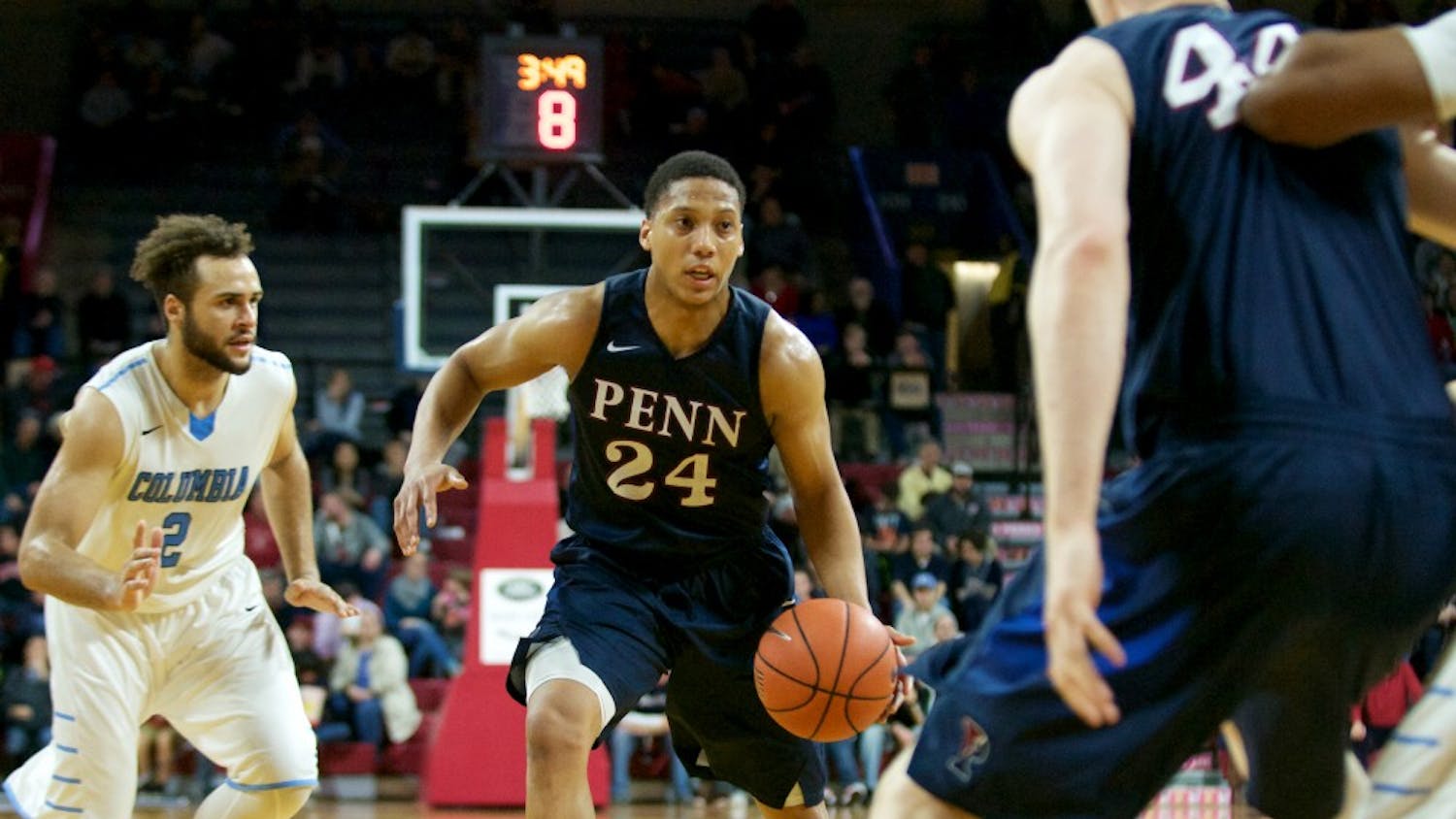 Although Saturday night's game against Columbia was senior night for Penn basketball, it was junior Matt Howard's 14 points and seven rebounds that helped keep the game close throughout the first half.