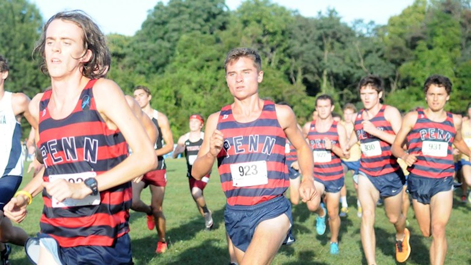 Big 5 Cross Country Meet. Penn dominated
