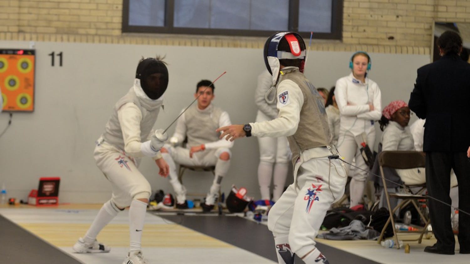 Junior foil John Vaiani had a solid showing at the Penn State Invitational with eight wins and two losses for Penn men's fencing