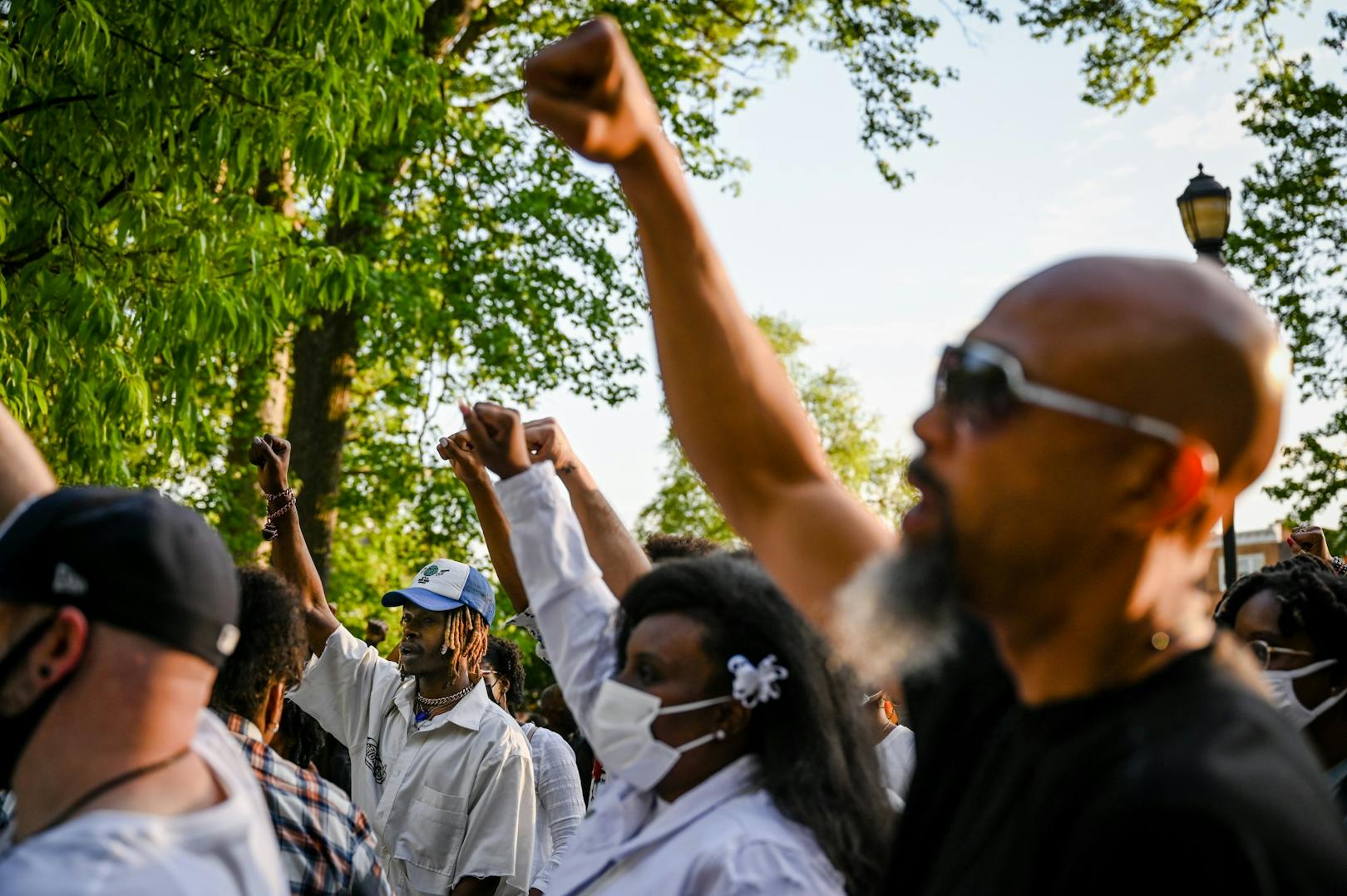 05-13-21 MOVE Bombing Day of Remembrance Fists Black Lives Matter BLM (Kylie Cooper) 217.jpg
