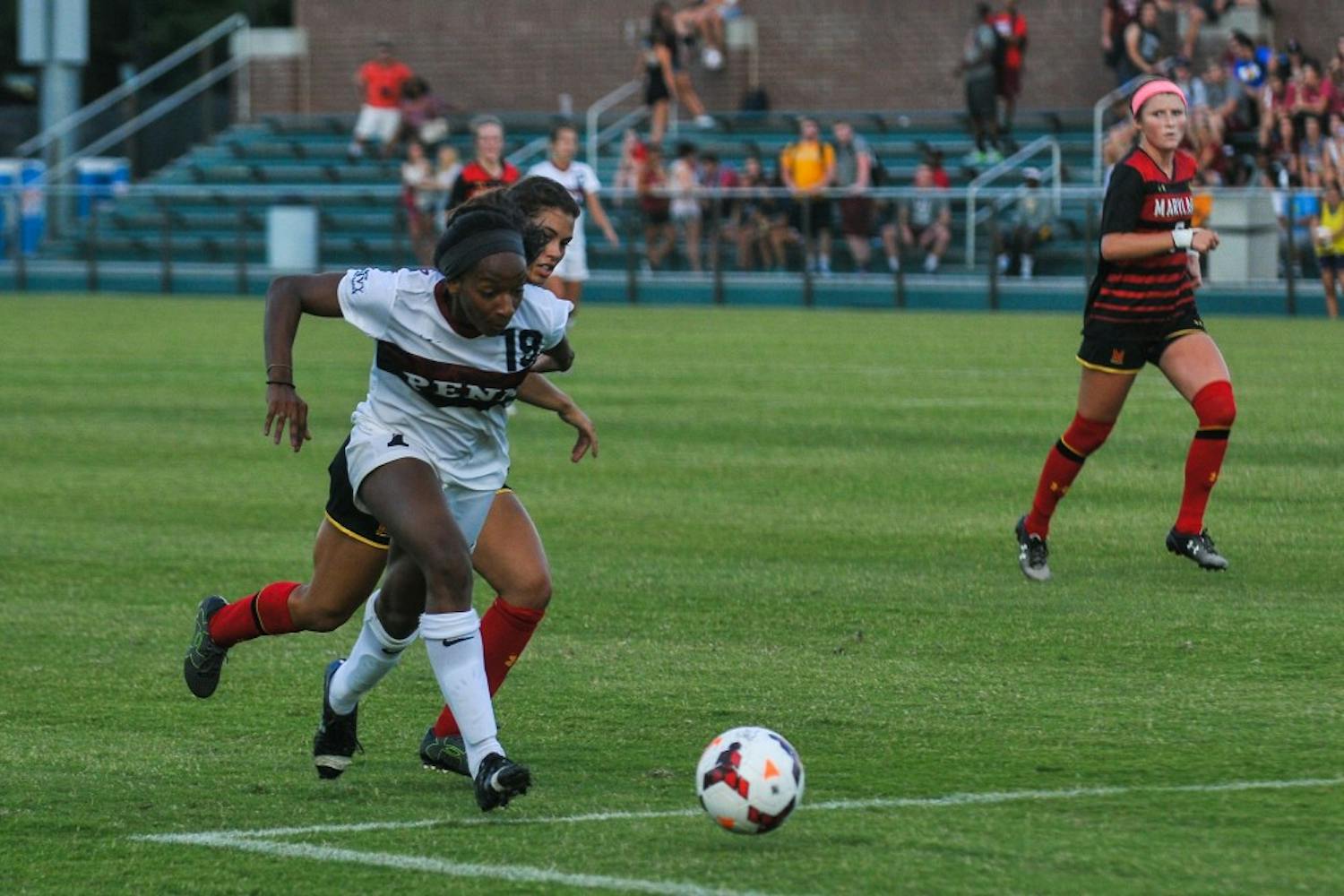 In their final home game of the season this Saturday, Penn women's soccer will honor all seven of their seniors, including defender Tahirih Nesmith, with a pregame ceremony.