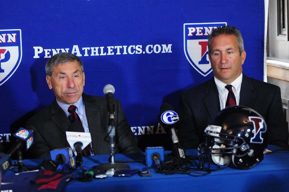 PennAthletics Press Conference for Retiring Football Coach