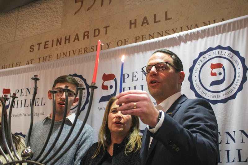 Pa. Gov. Shapiro reiterates criticism of Magill after attending Penn Hillel Chanukah celebration