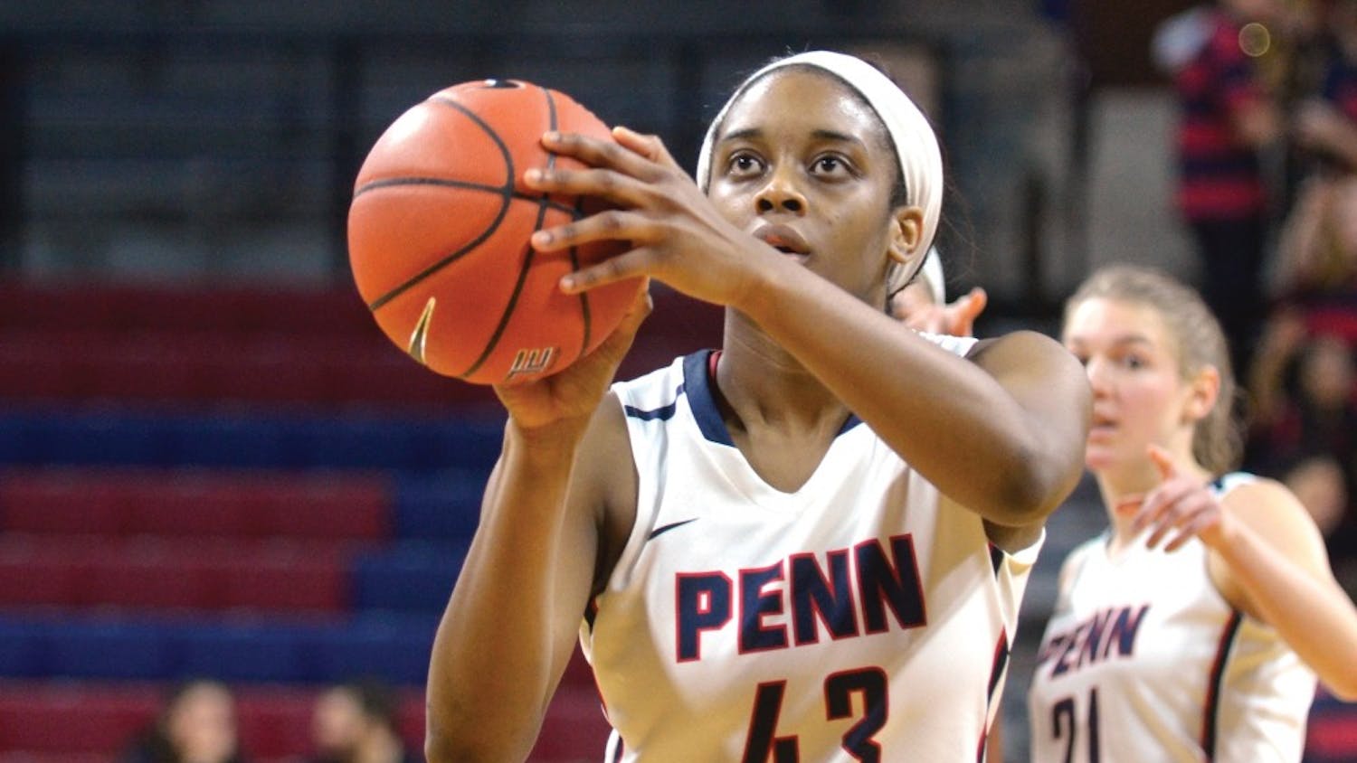 Sophomore Michelle Nwokedi led the way for Penn women's basketball against Colorado State.
