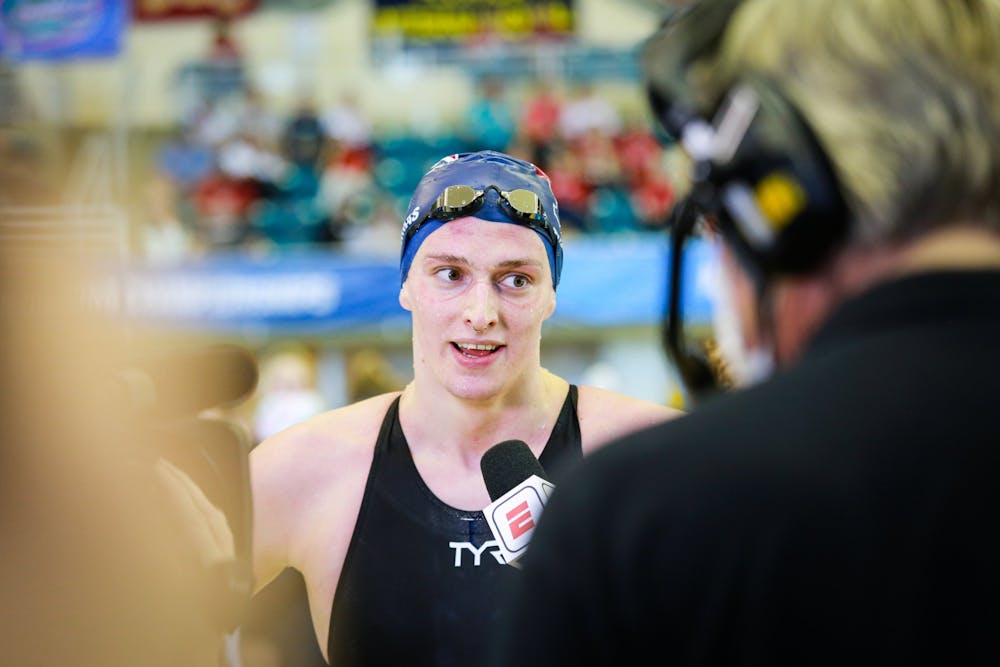 In Photos: Lia Thomas becomes first transgender NCAA Division I women’s swimming and diving champion