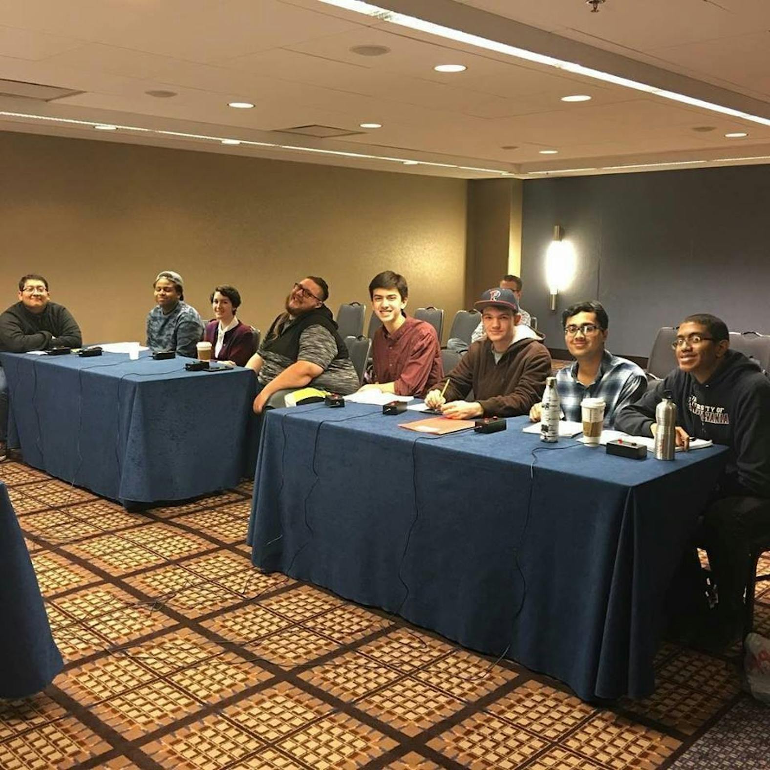 Penn Quiz Bowl competing