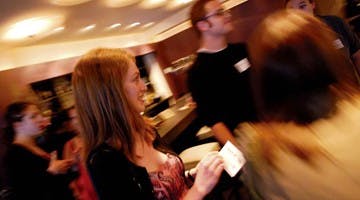 Alumni reconnect downtown