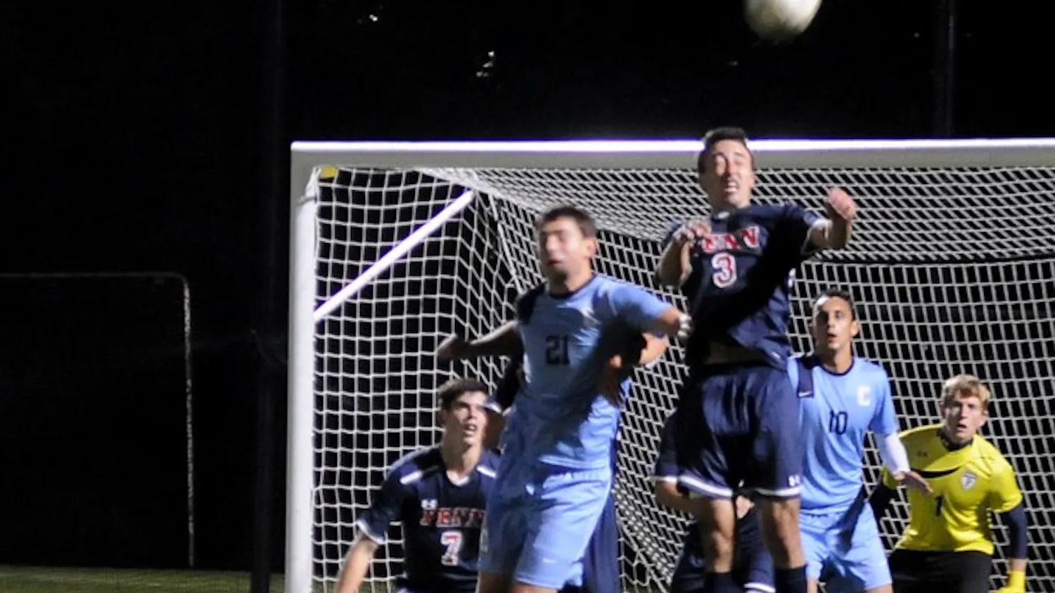 Men's Soccer vs Columbia game