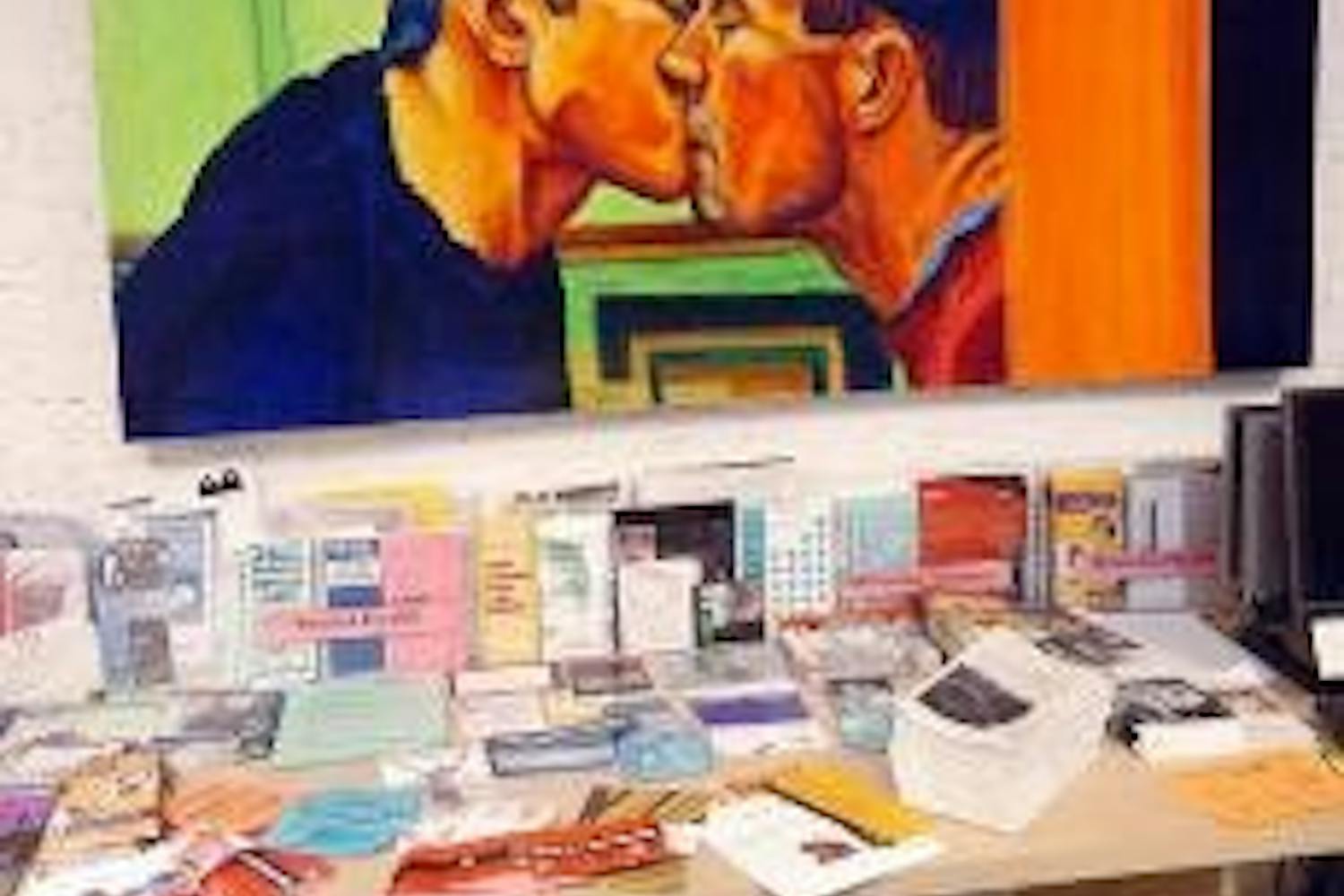 When showing affection takes second thought