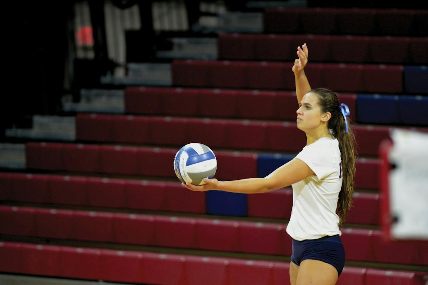 Sophomore outside hitter Courtney Quinn believes a tough, dense preseason schedule will help Penn Volleyball prepare for its Ivy campaign.