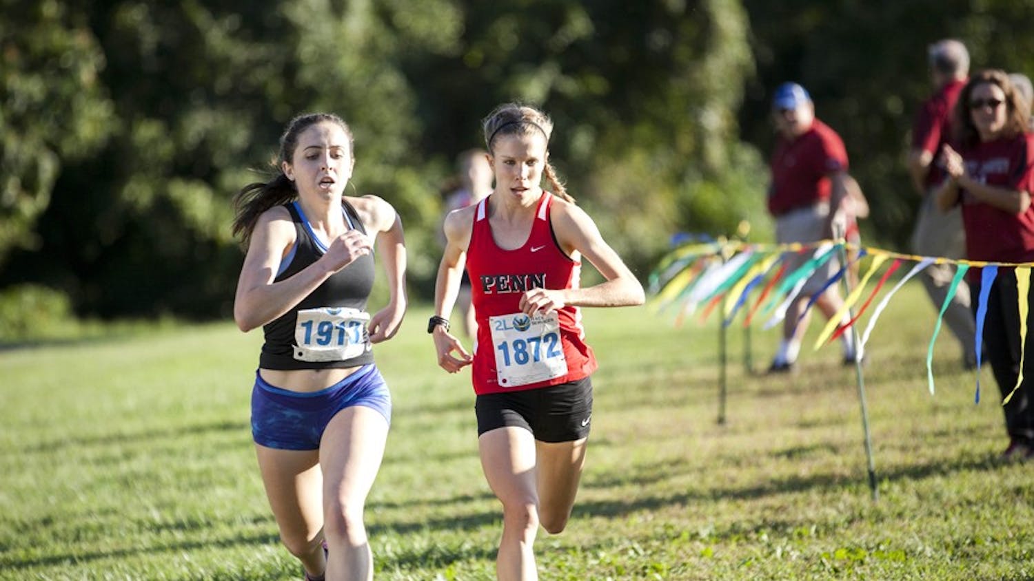 Freshman sensation Cleo Whiting was part of a key nucleus of young runners that got its first chance to lead Penn cross country on the course in 2013.