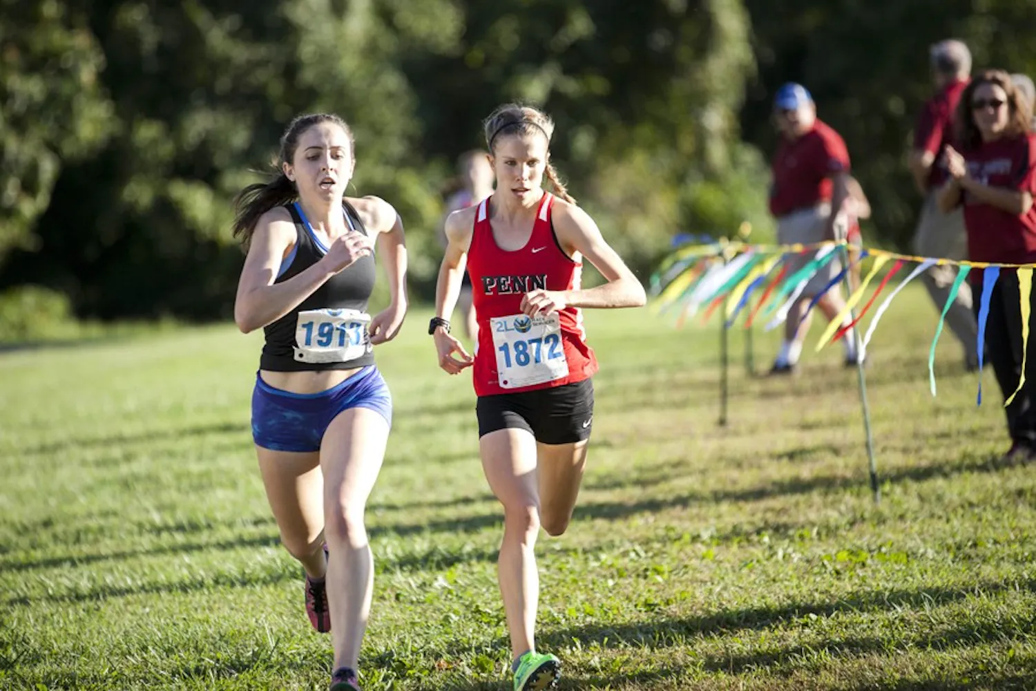 Freshman sensation Cleo Whiting was part of a key nucleus of young runners that got its first chance to lead Penn cross country on the course in 2013.