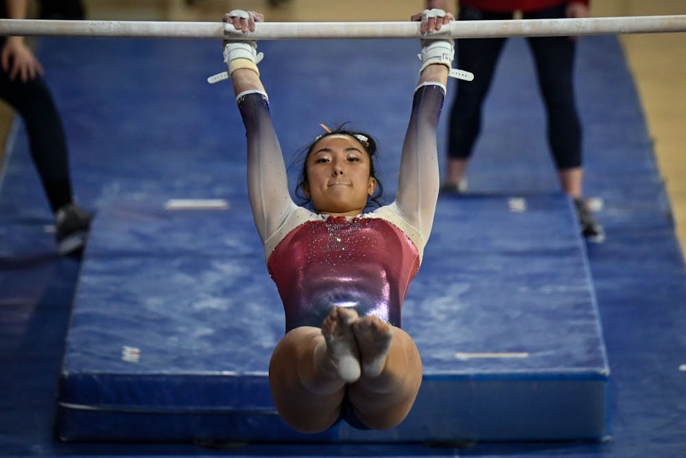 01-30-22-gymnastics-vs-yale-connie-hsu-kylie-cooper