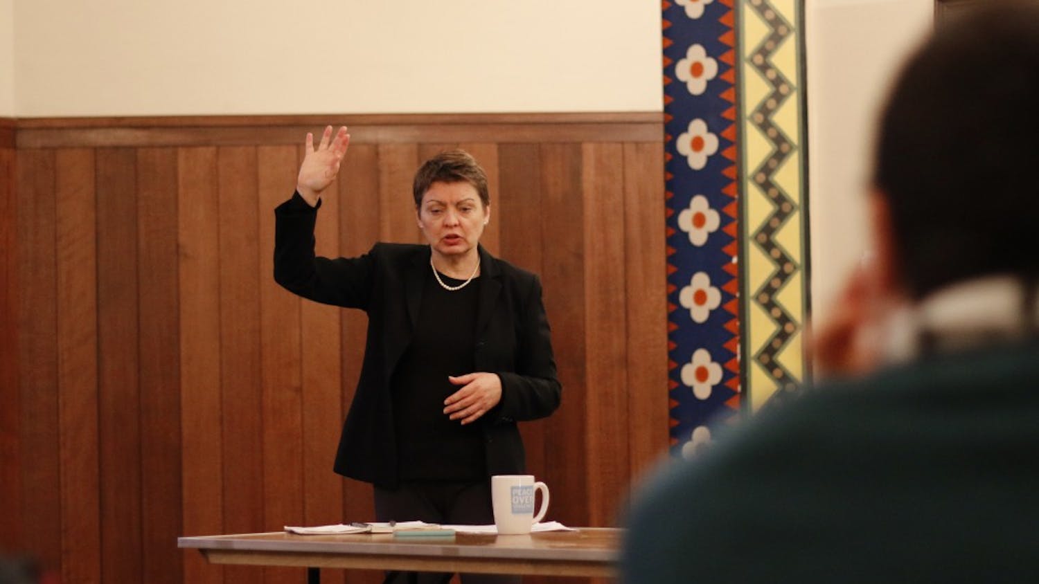 Penn Against Gun Violence brought Dr. Susan B. Sorenson of the School of Social Policy to give a lecture on gun violence this past Thursday. 