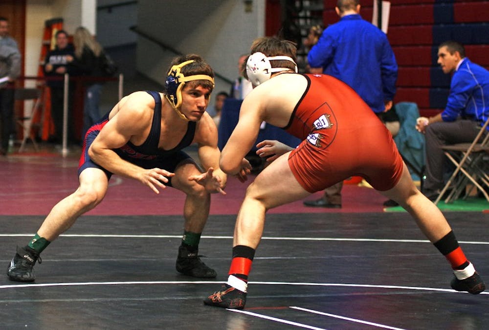 Though he only has an all time 2-6 record in matches, sophomore Eric Friedman has proven himself to be an invaluable part of the Penn wrestling roster, coming in to practice at odd hours due to conflicts with his academic schedule and sparring with the wrestlers ahead of him on the depth chart.