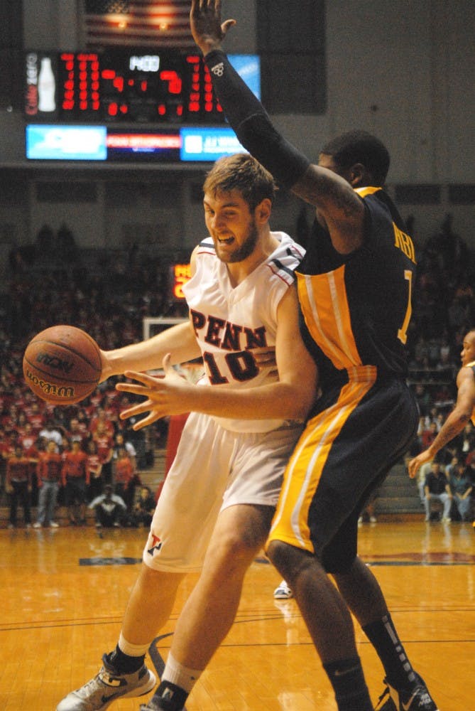 Men's Basketball vs. Drexel. Penn lost 59-61
