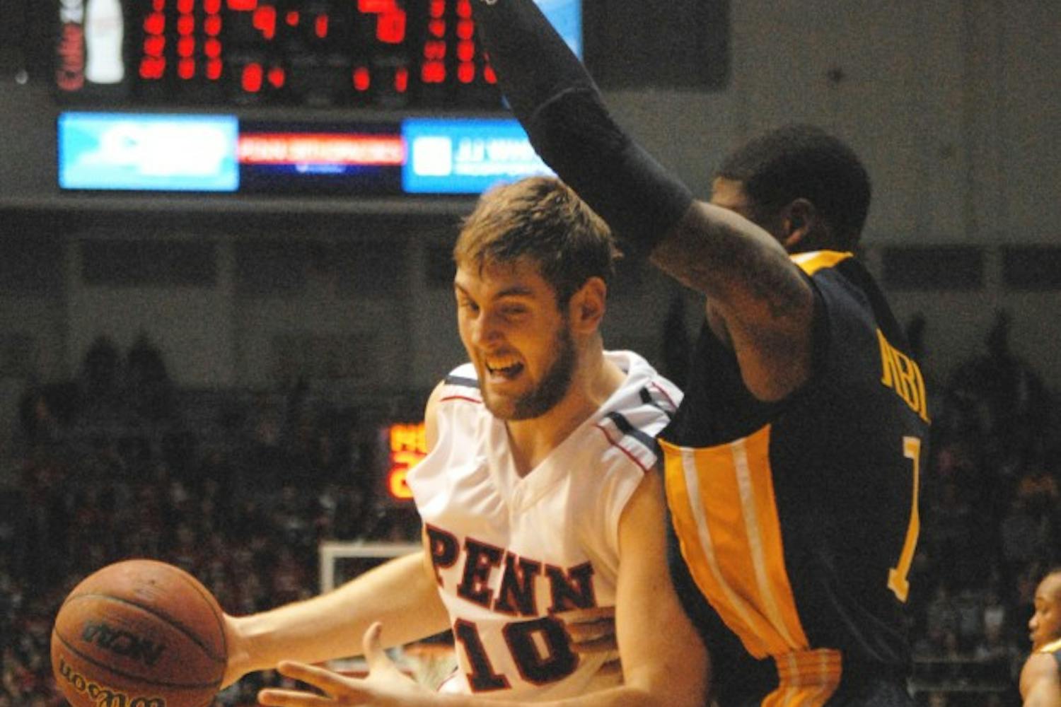 Men's Basketball vs. Drexel. Penn lost 59-61