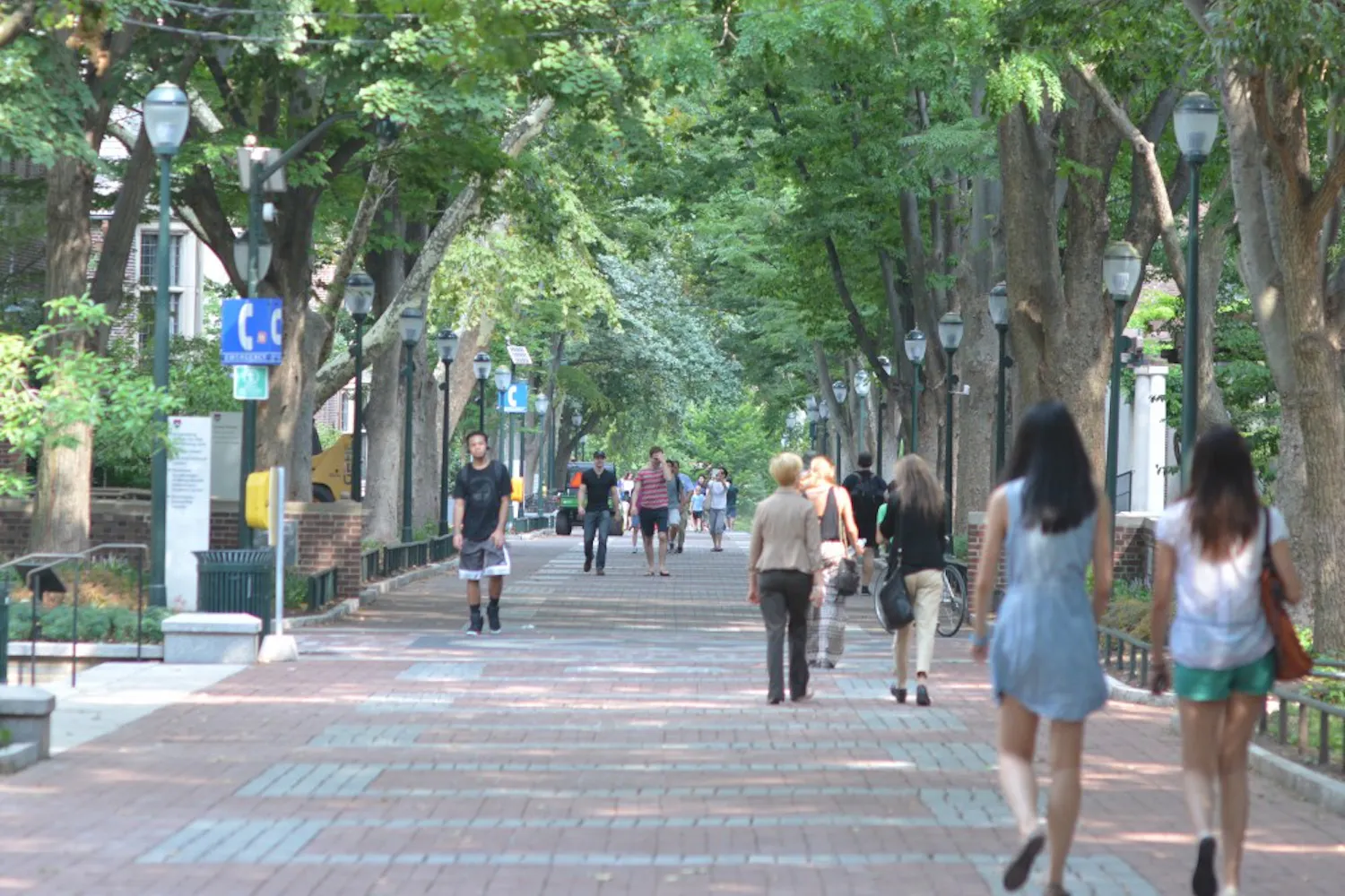 Locust Walk and KWH