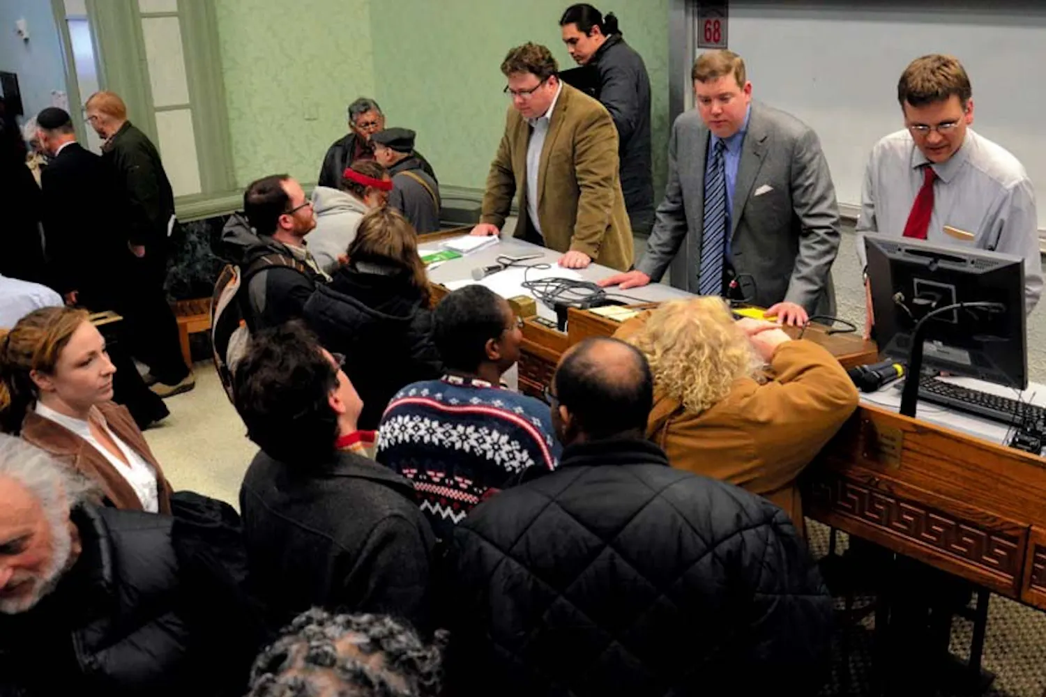 Community meeting to discuss the new property tax system and it's effect on West Philadelphia.