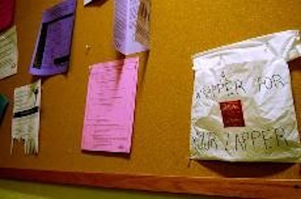 Pencils, paper and 50,000 condoms