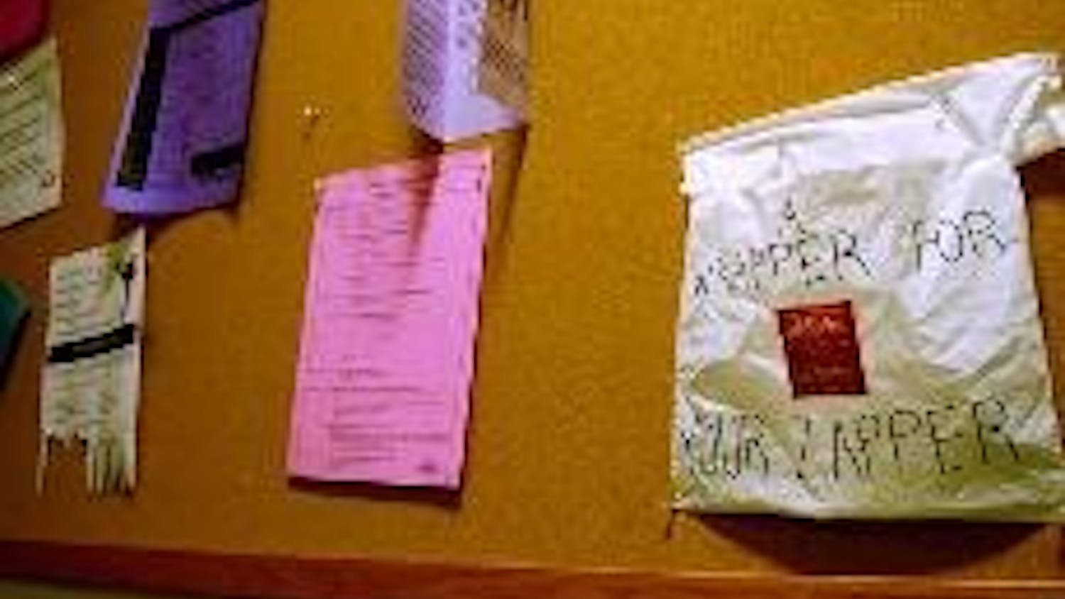 Pencils, paper and 50,000 condoms