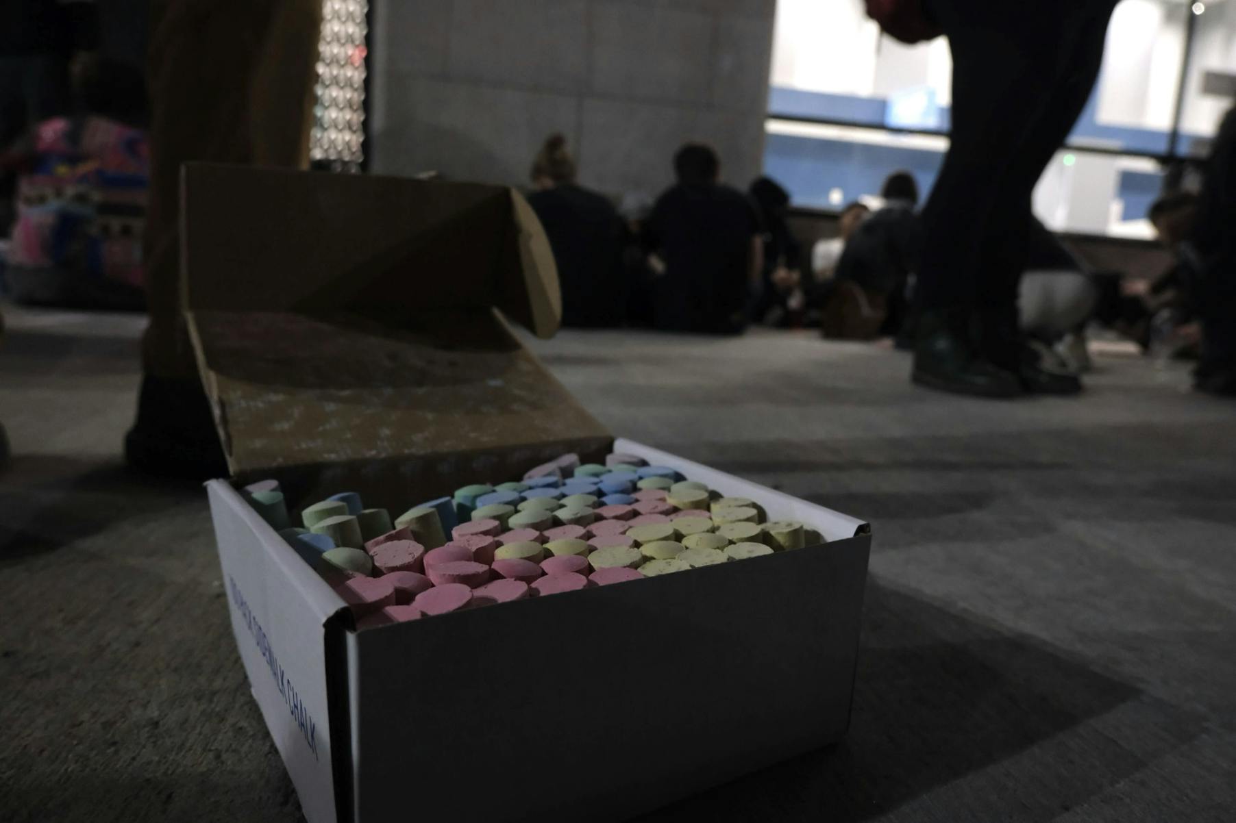 05-17-24 Protesters Police Station (Abhiram Juvvadi)