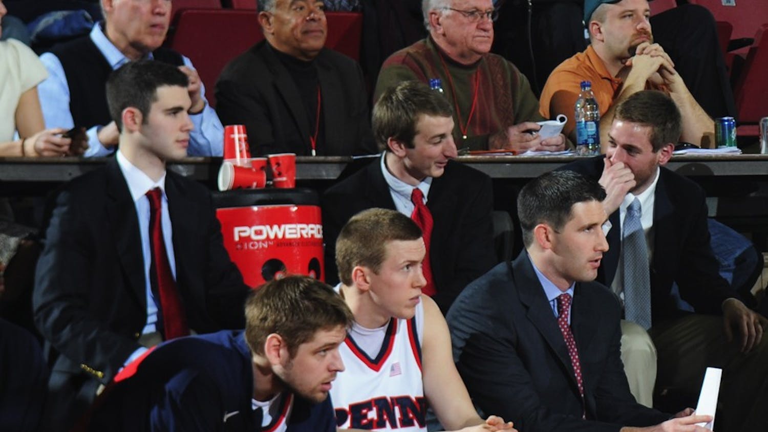 On the sidelines, with little glory